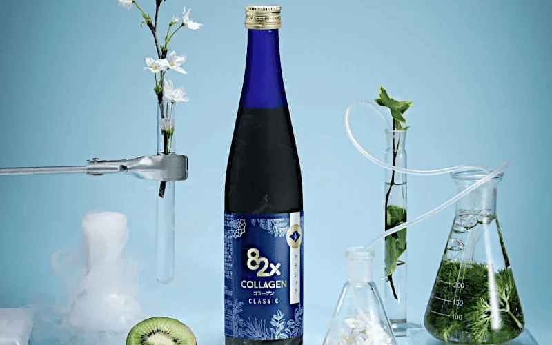 Collagen 82X 120000 Classic là sản phẩm collagen cao cấp từ Nhật Bản, nổi bật với hàm lượng collagen peptide cực lớn